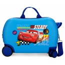 Lagaminas Disney Cars žydras sėdimas 31*45*20 cm
